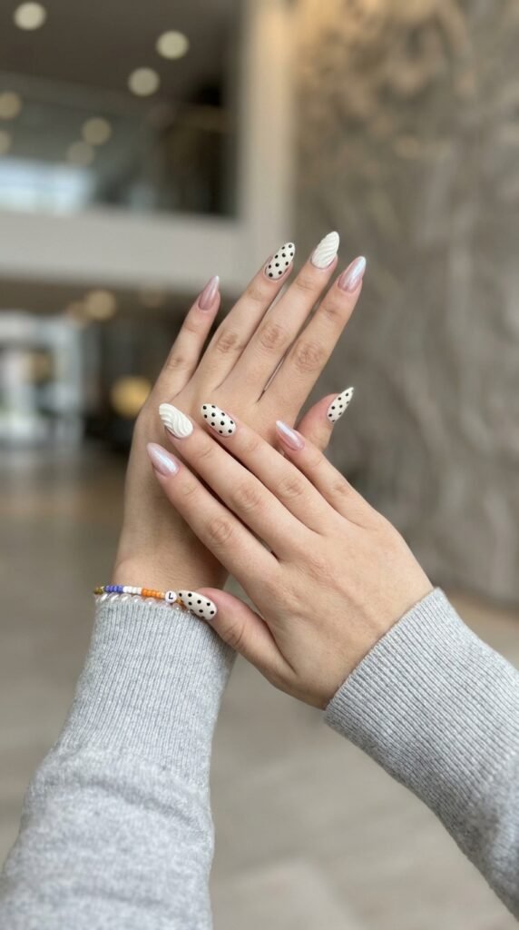 Almond nails with 202603262027