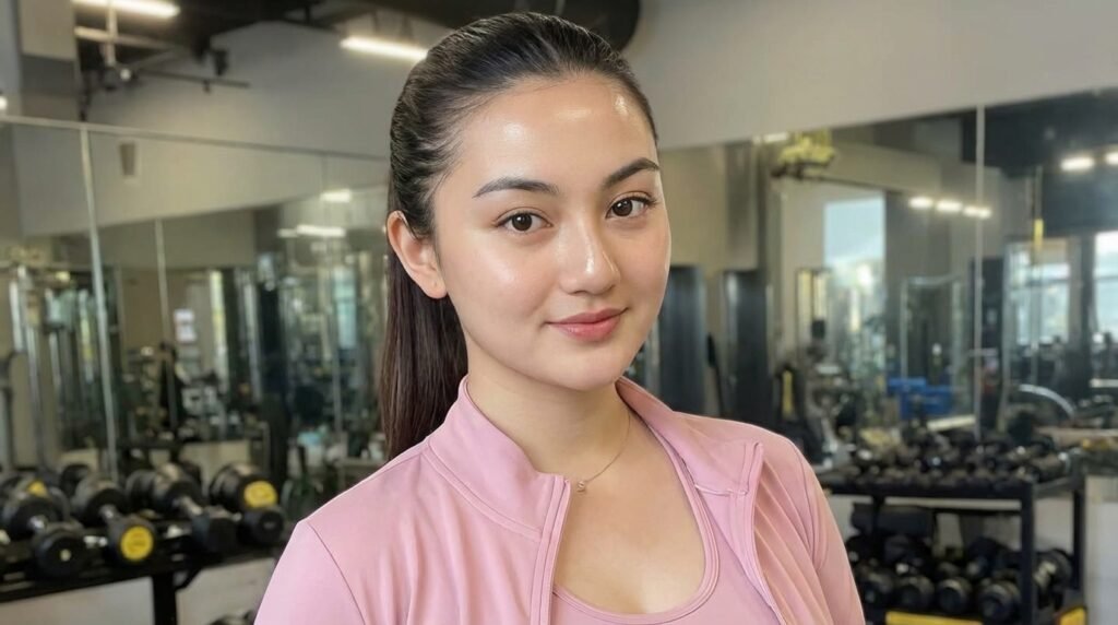 Women’s Athleisure Fashion 2026: Sporty Chic Gym Style Guide 6 Closeup portrait of sporty chic woman wearing past df87d9b80d