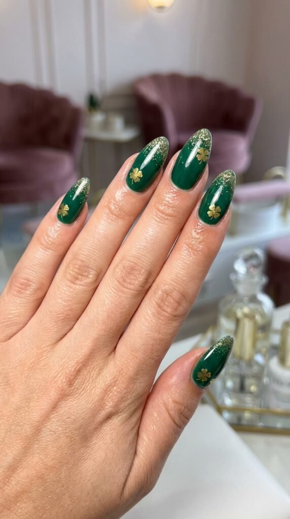 Elegant st patricks day nails 0f651fab66