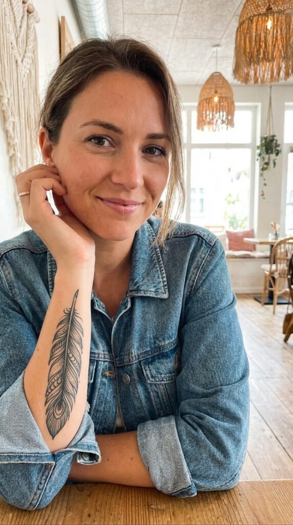 35 Elegant Tattoo Ideas for Women – Meaning & Best Placement Guide 8 Feather tattoo women 19c8b4eff7