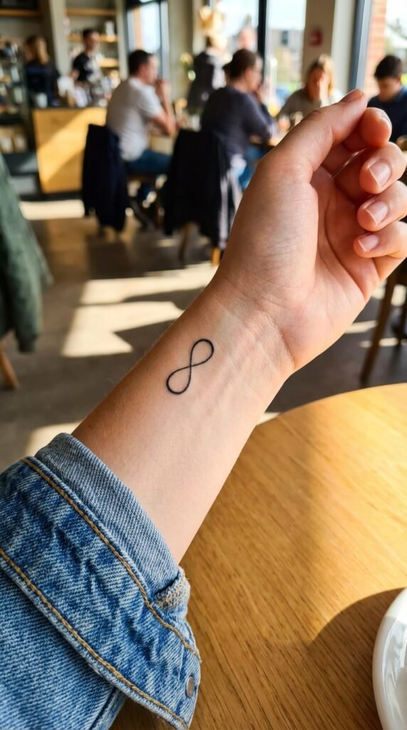 35 Elegant Tattoo Ideas for Women – Meaning & Best Placement Guide 9 Infinity symbol tattoo women 3dd04dc07e