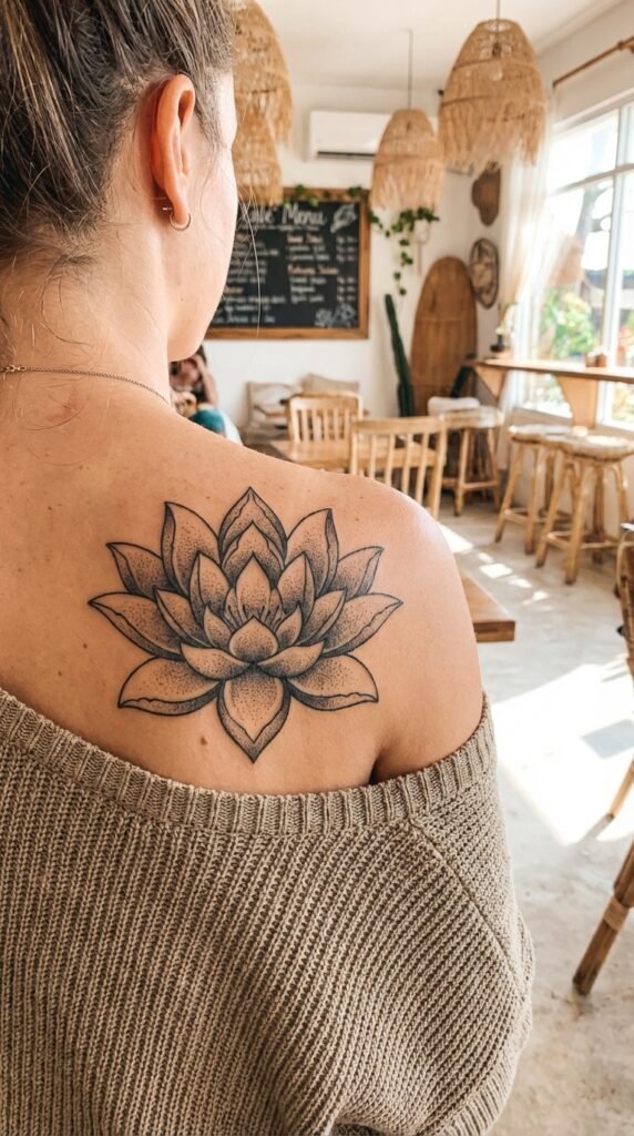35 Elegant Tattoo Ideas for Women – Meaning & Best Placement Guide 4 Lotus flower tattoo women 983d656fd5 1
