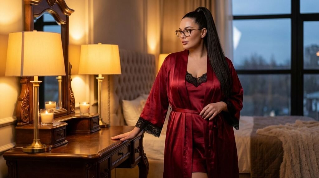 Luxury Satin Robe Fashion Trend 2026