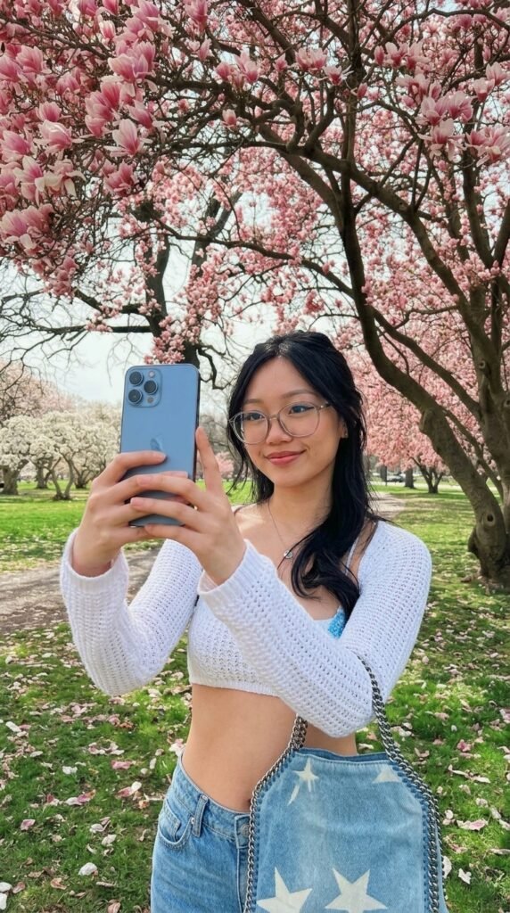 Model holding phone 202603301807