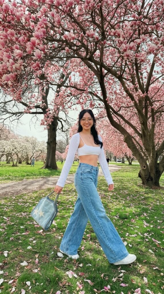 Model wearing jeans 202603301807