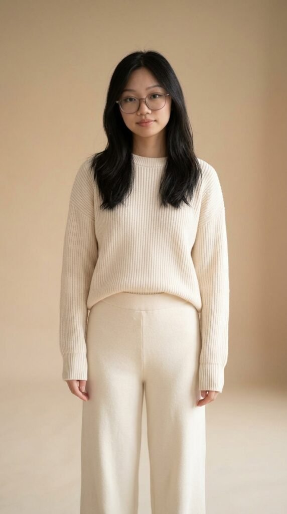 Model wearing pastel 202603301811