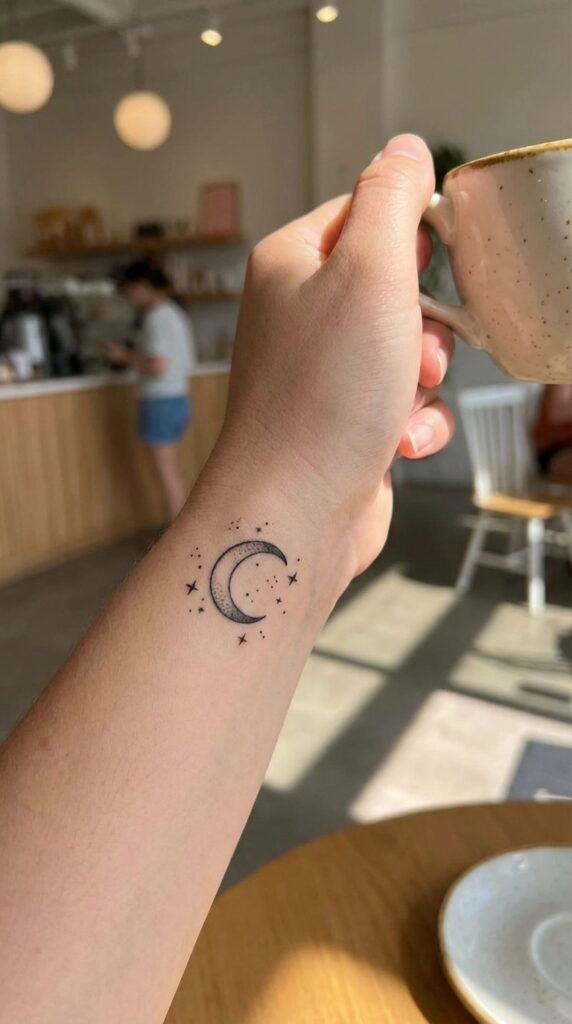 35 Elegant Tattoo Ideas for Women – Meaning & Best Placement Guide 6 Moon tattoo women 2b2ed262e5