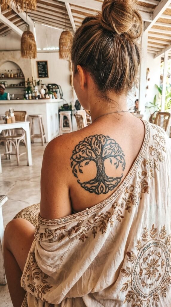 35 Elegant Tattoo Ideas for Women – Meaning & Best Placement Guide 31 Tree of life tattoo women a71dc6860b