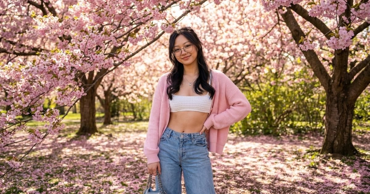 Spring Blossom Outfit Ideas 2026 – Casual Chic Aesthetic Looks