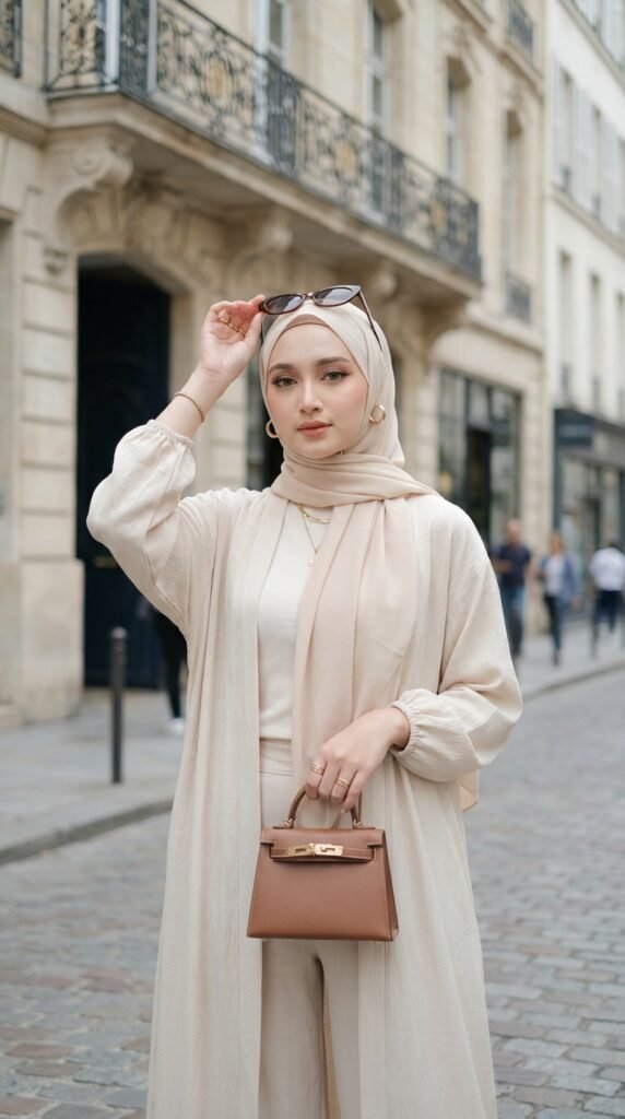Woman in abaya street style a6872cabd8