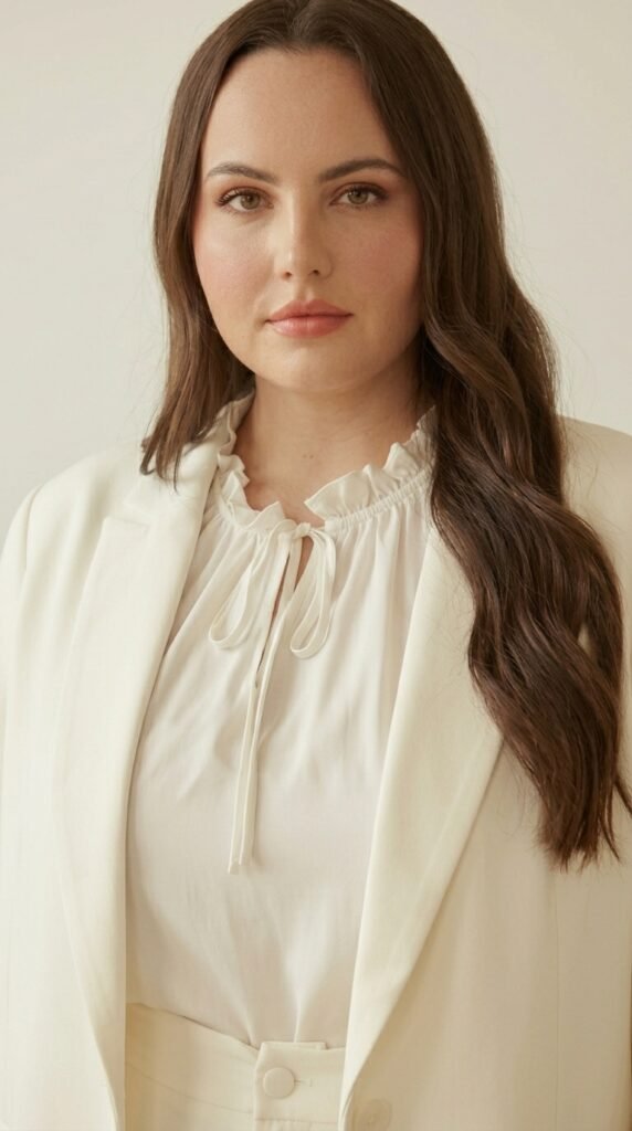 Minimalist Power Dressing for Women 2026 – Elegant Outfit Guide 22 Woman in cream 202603231247