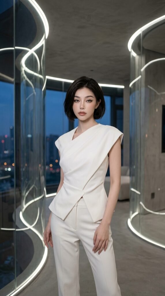 Luxury Soft Glam Beauty & Minimal Fashion Look 2026 Guide 11 Woman in minimalist 202603281218