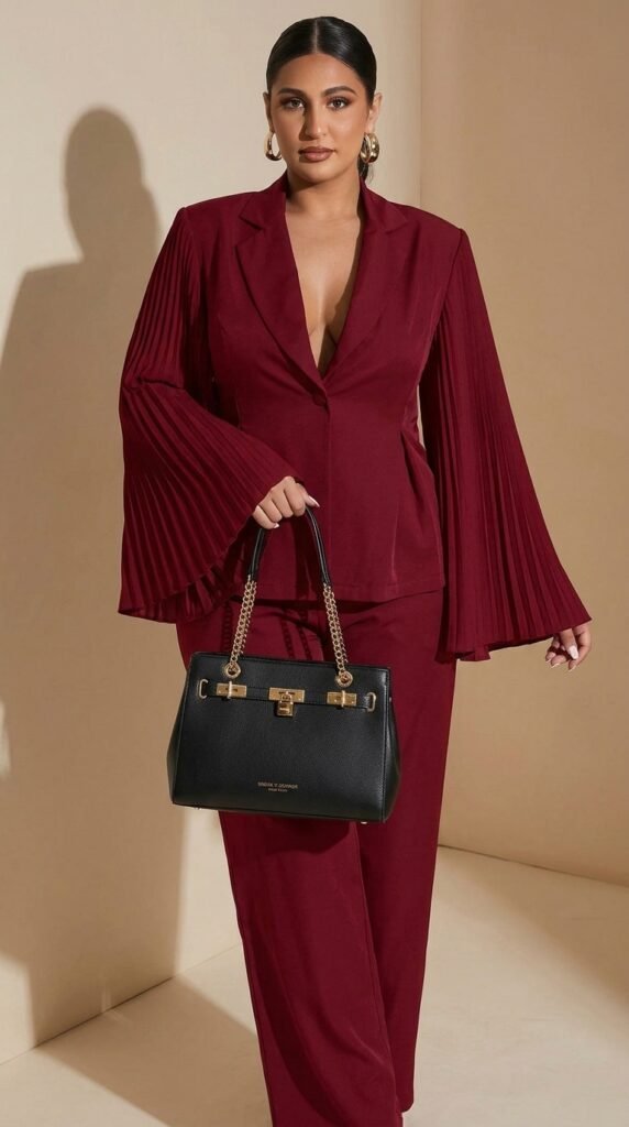 Woman in suit 202603311326