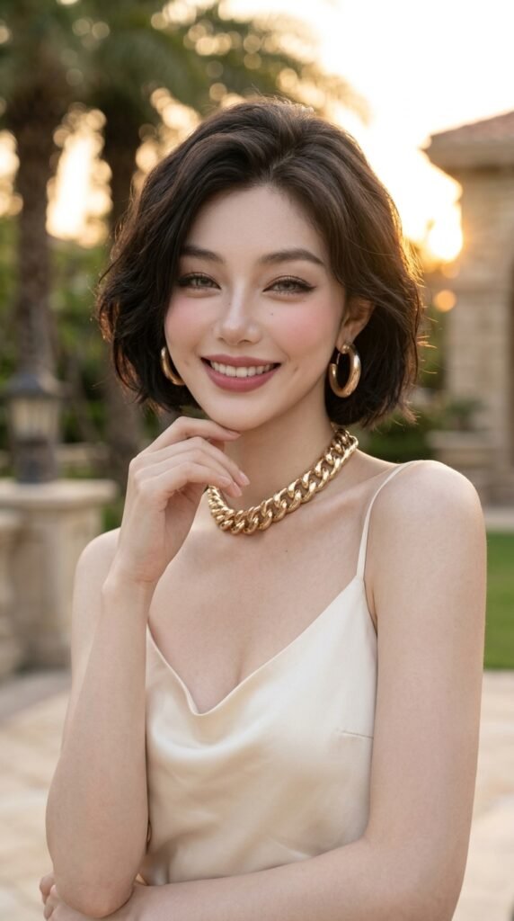 Luxury Soft Glam Beauty & Minimal Fashion Look 2026 Guide 12 Woman smiling confidently 202603281218