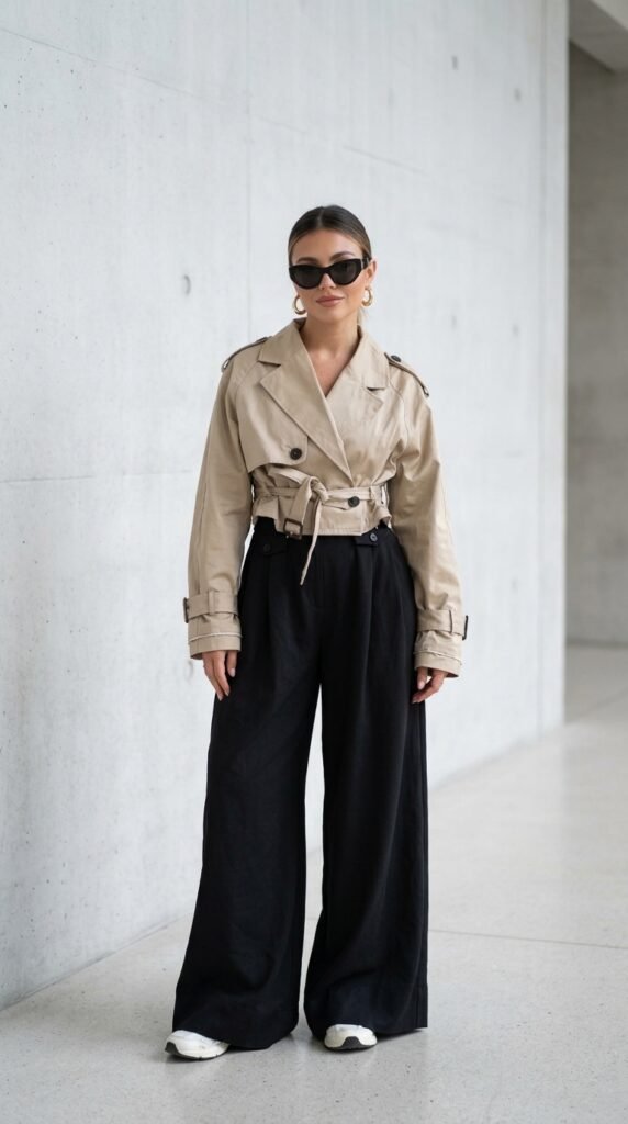 Minimalist Street Style for Women 2026 – Neutral Chic Outfit Guide 3 Woman standing against 202603312027