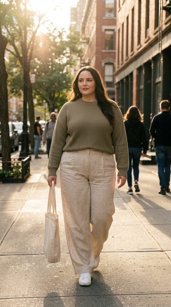 Minimalist Power Dressing for Women 2026 – Elegant Outfit Guide 18 Woman walking casually 202603231245