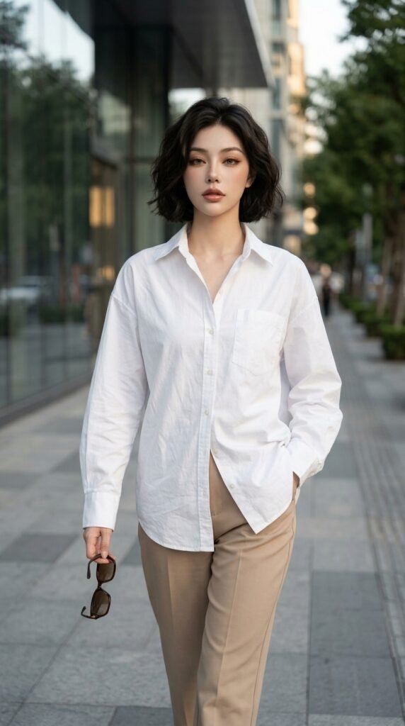 Luxury Soft Glam Beauty & Minimal Fashion Look 2026 Guide 5 Woman walking confident 202603281215