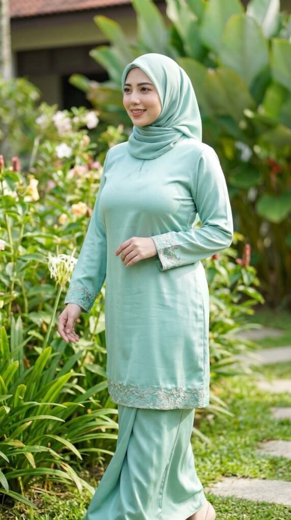 Woman walking in garden 115953877b