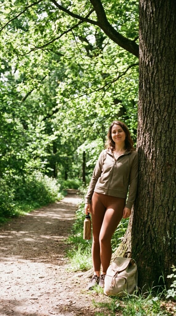 Women Athleisure Fashion Trend 2026 – Modern Gym Outfit Ideas 8 Woman wearing athleisure in park 7e7b25831d