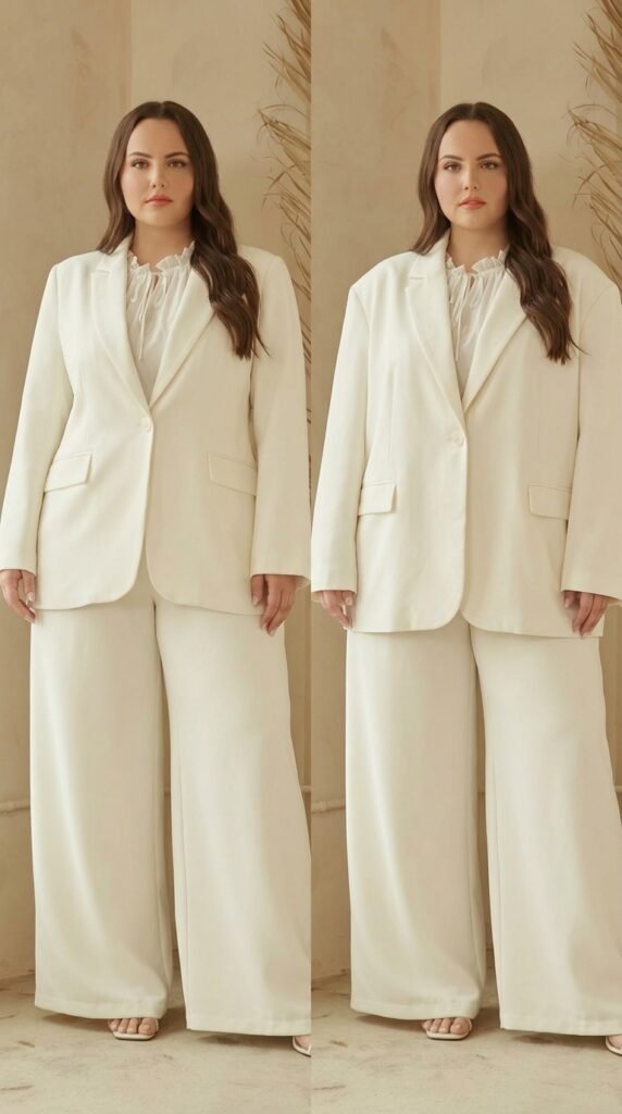 Minimalist Power Dressing for Women 2026 – Elegant Outfit Guide 7 Woman with two 202603231236