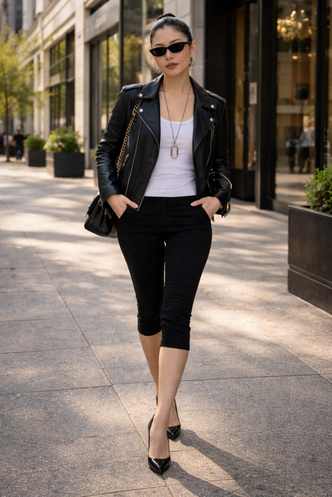 Minimalist Street Style for Women 2026: Black Leather Jacket Outfit Guide 13 452b75d6 3898 4a96 9f0a 4a8bd2f2c5da