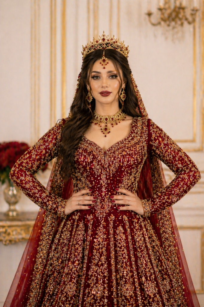 Royal Bridal Makeup Look 2026 – Elegant Wedding Beauty Ideas 8 71c526f0 a914 4067 acf9 d53a4d71dfa0