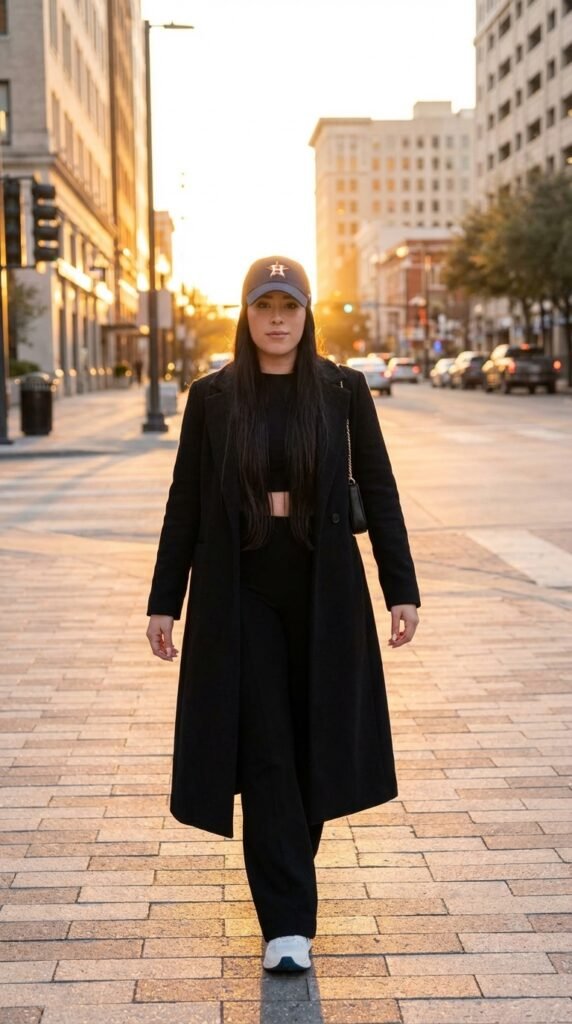 Female model walking 202604142102