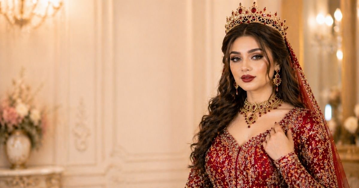 Royal Bridal Makeup Look 2026 – Elegant Wedding Beauty Ideas