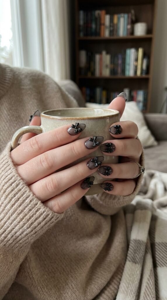 Woman holding coffee 202604101516