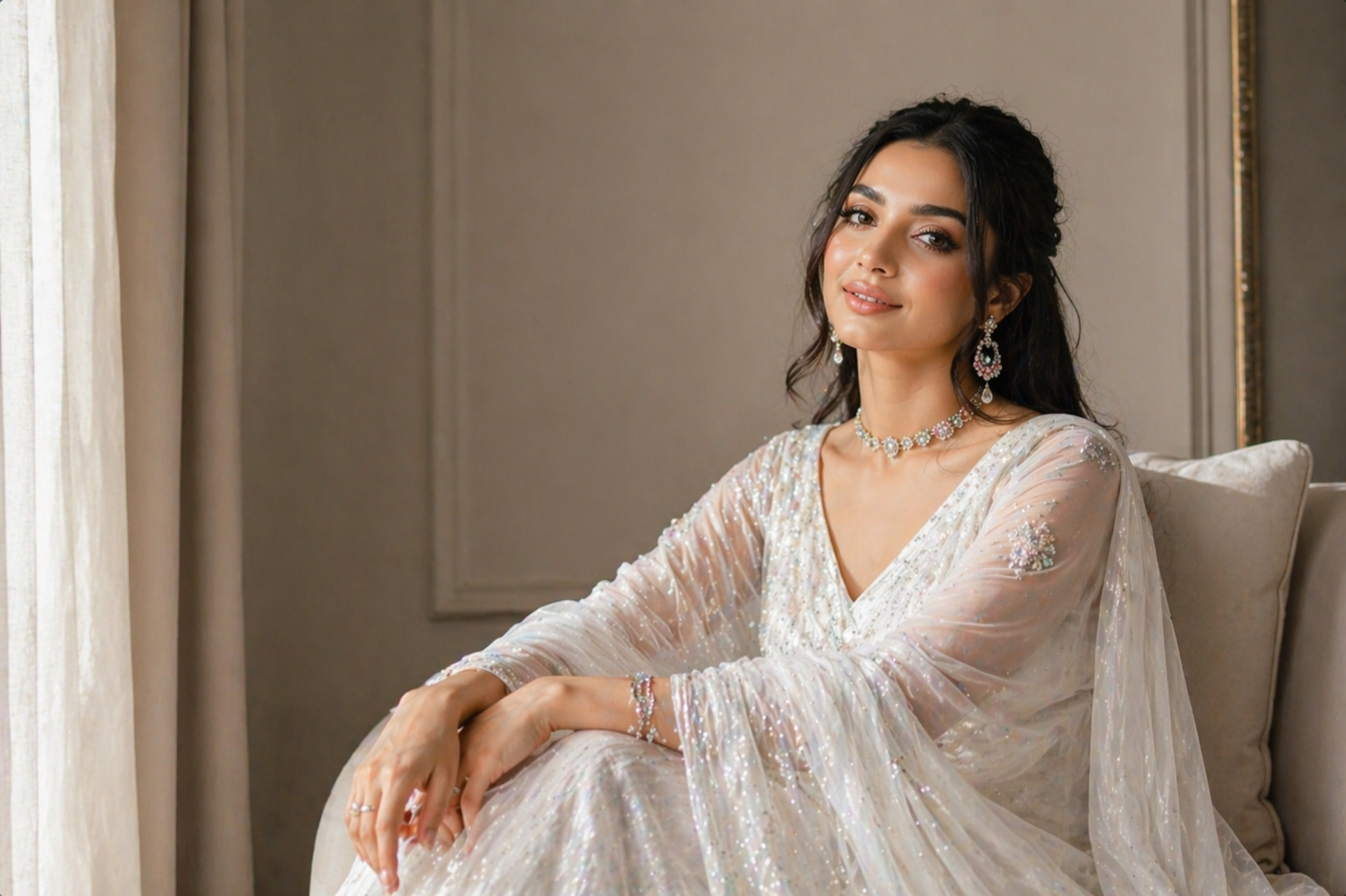 Modern Bridal Photoshoot Ideas 2026 – Elegant Poses & Outfits