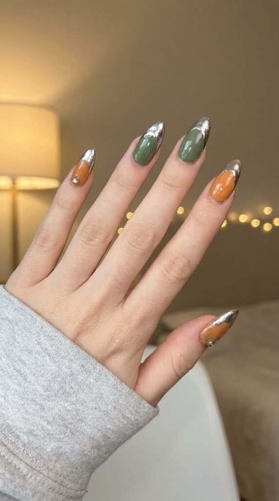 Luxury Nail Design Ideas: Rhinestones, Metallic Tips & Shapes 7 Model hand nail design 202605150257