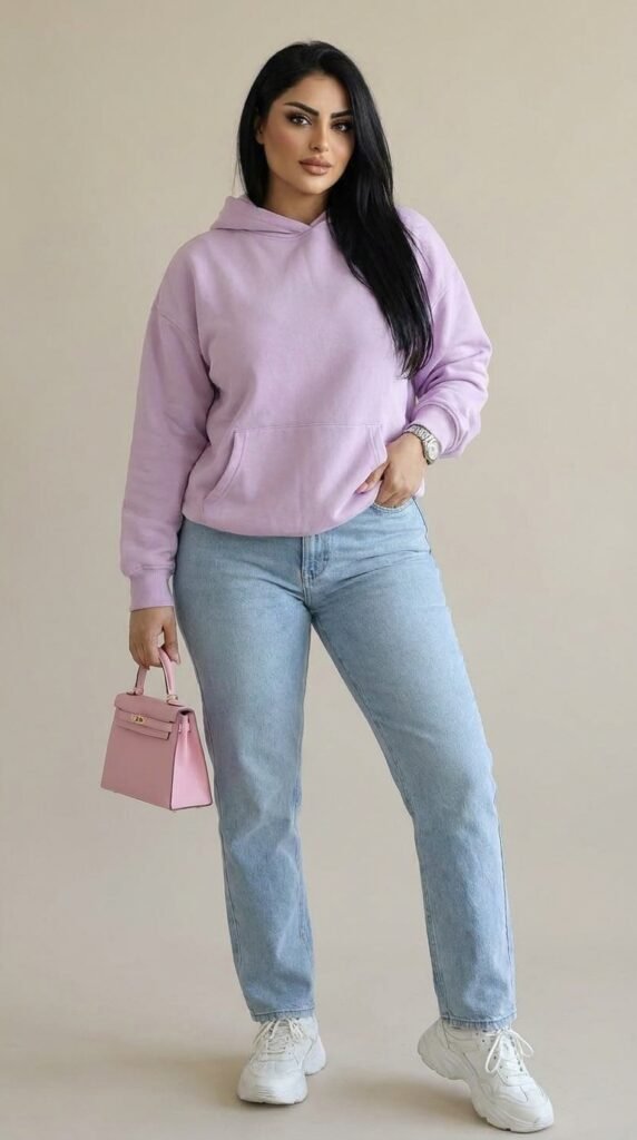 Model showing street style outfit 202605150213