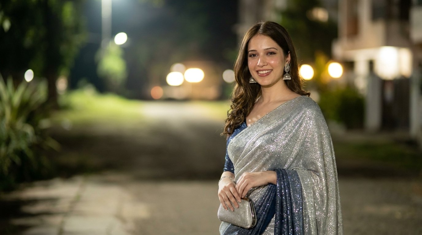 Makeup & Hair to Pair with Sparkly Sarees | Glam Guide 2026