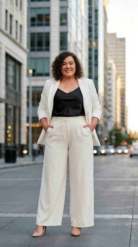 Elegant Plus Size Fashion Trends for Women in 2026 3 Plus size model on street 202605192248