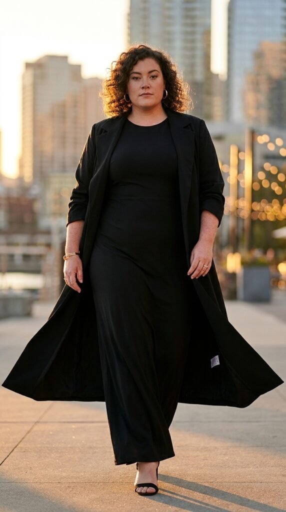 Elegant Plus Size Fashion Trends for Women in 2026 13 Plus size model walking confidently 202605192302 1