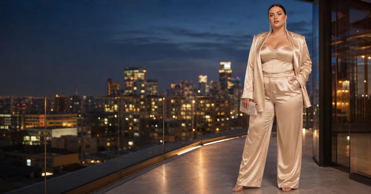 Luxury Satin Power Suit Fashion Trends 2026 Guide