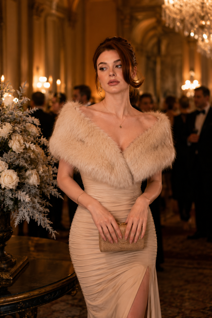 Golden Glamour: Fur Collar Dress Fashion Trends in 2026 7 a7c3e6c3 4e48 4078 9eca 87d2864238a7