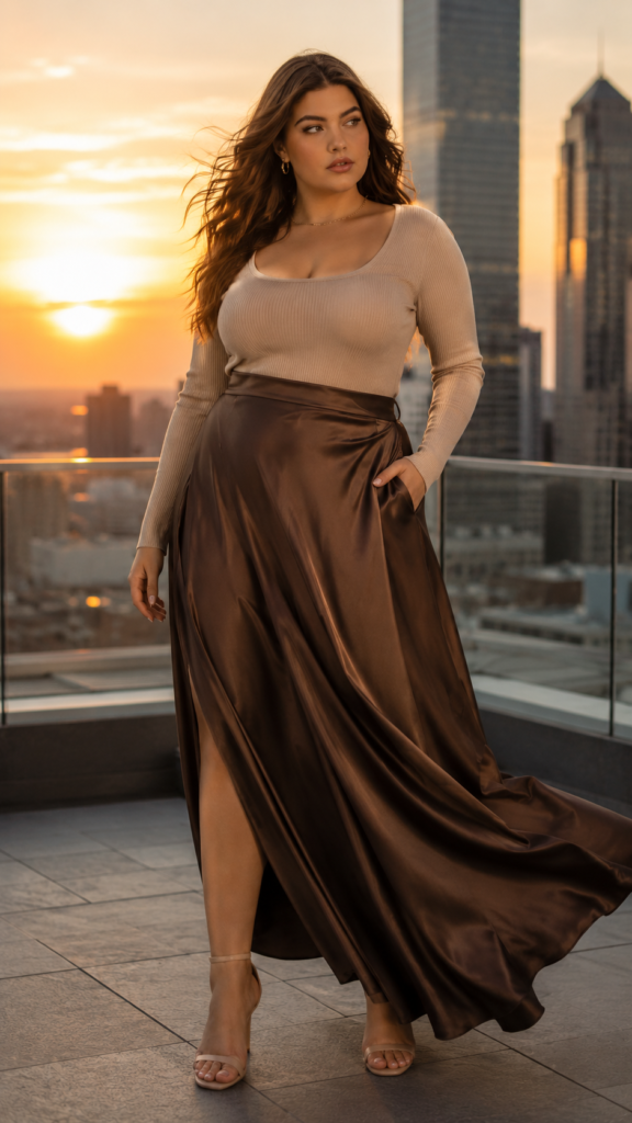 Luxury Satin Fashion Trends 2026 for Curvy Women 5 e0052fa7 907e 4d1d 84e4 0802c7651999