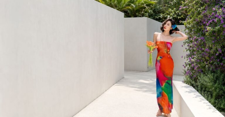 Colorful Maxi Dress Outfit Ideas 2026 for Summer Vacations
