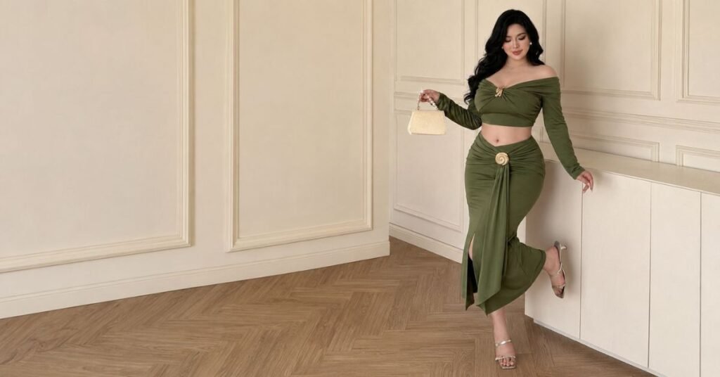 Olive Green Co-Ord Set Outfit Ideas 2026 | Party Style Guide