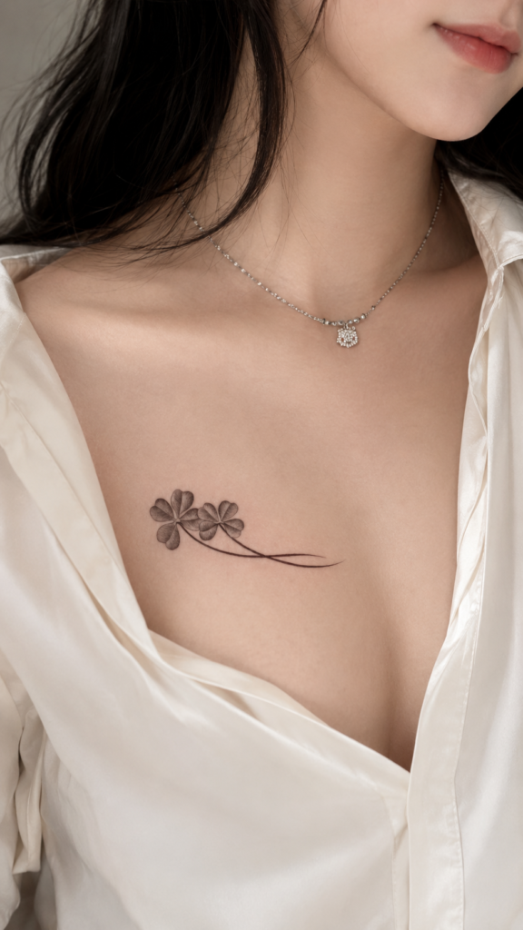 Minimal Twin Flower Collarbone Tattoo Ideas for Women 2026 5 aa3f33c4 844b 440f 8dbf c05b2549e559