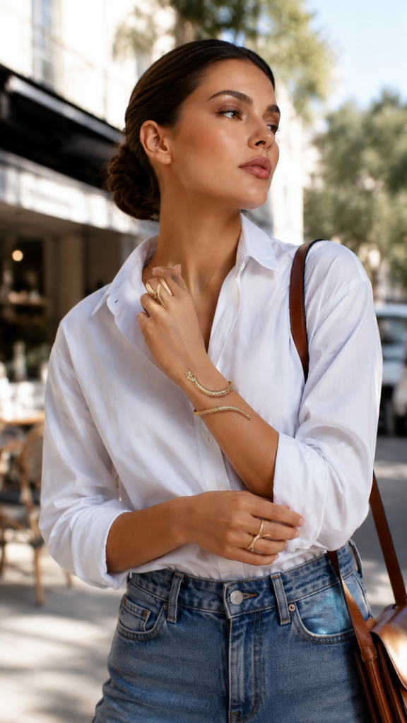 How to Style Gold Snake Jewelry: Bracelet and Ring Outfit Ideas 8 dc0dffbd 4973 4f8b ba24 117f284d4f49