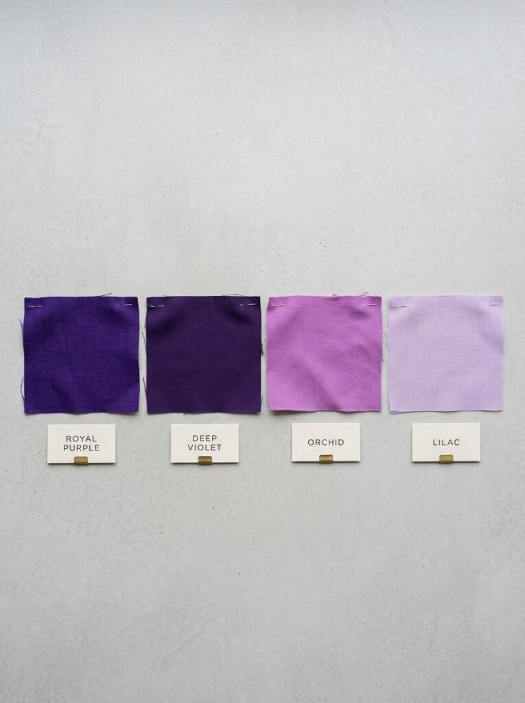 Four fabric swatches side by 202607062327