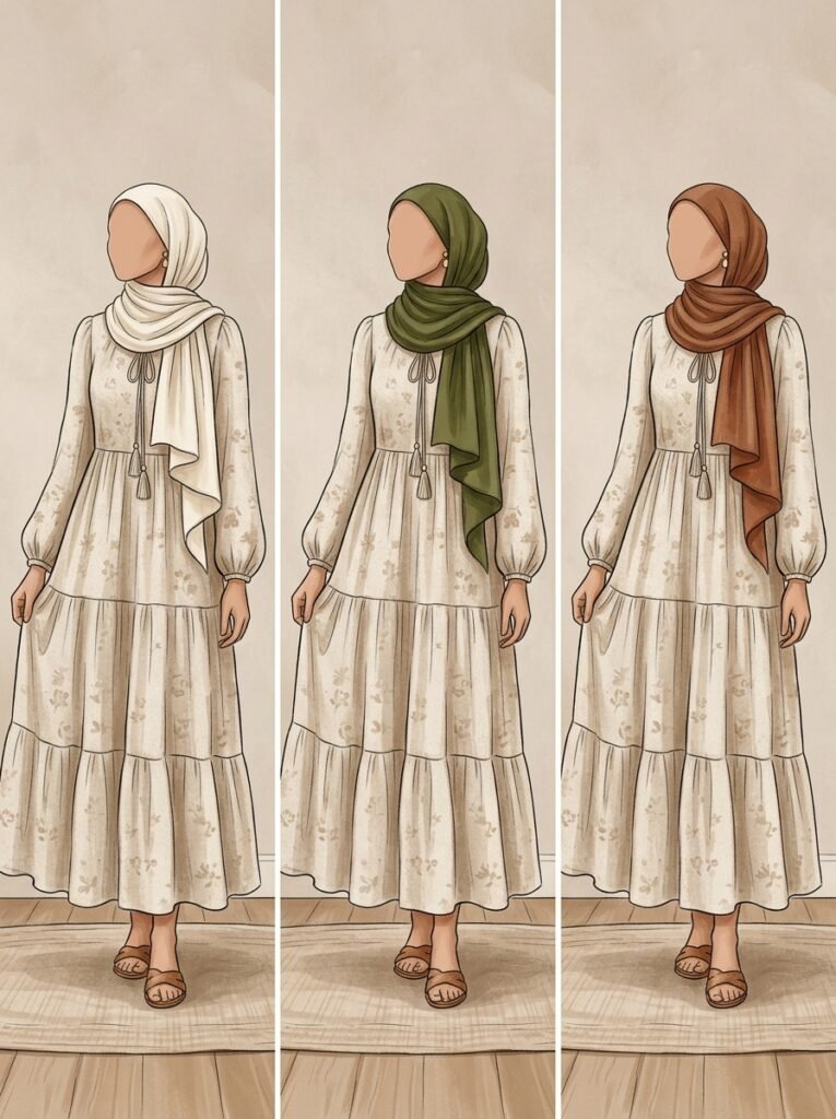 Maxi hijab shades neutral backdrop 202607191405