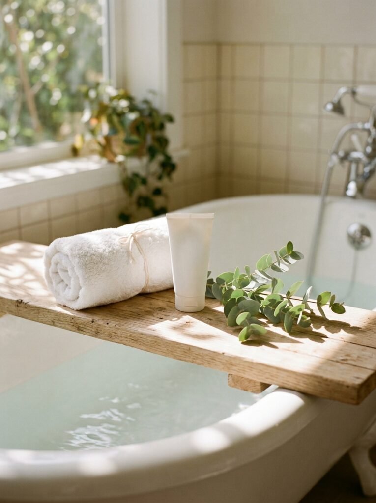 At-home IPL Devices: Do They Work And What They Cost 7 Towel and sunscreen on shelf 202608201033