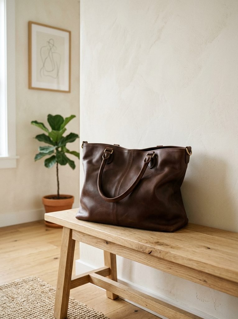 Which Designer Bags Actually Hold Their Values 3 Leather tote on bench 20260922215539
