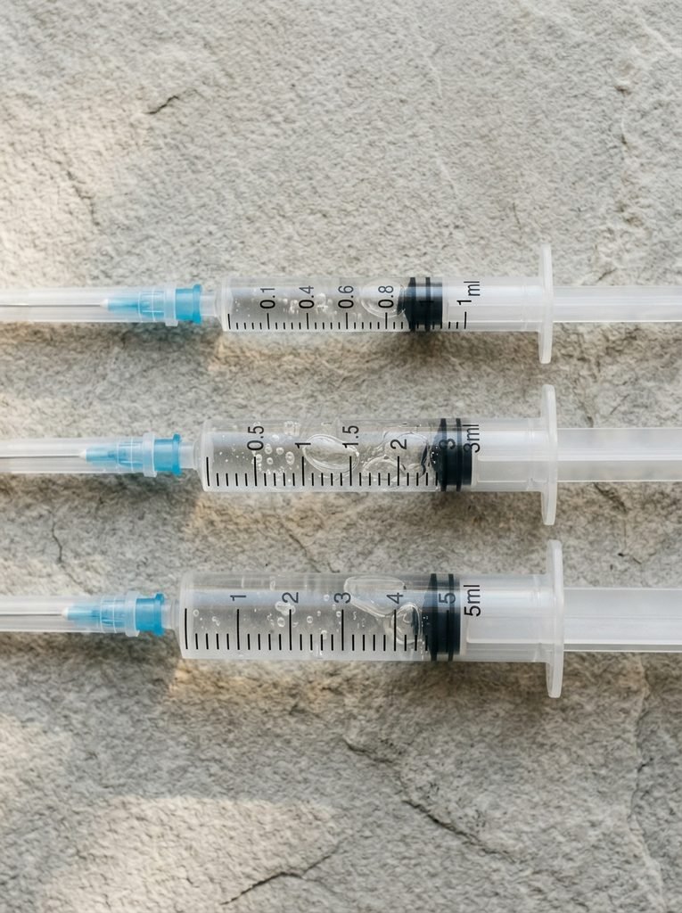 Profhilo And Skin Boosters: Cost Per Year Compared 2 Syringes on stone surface 202609030700