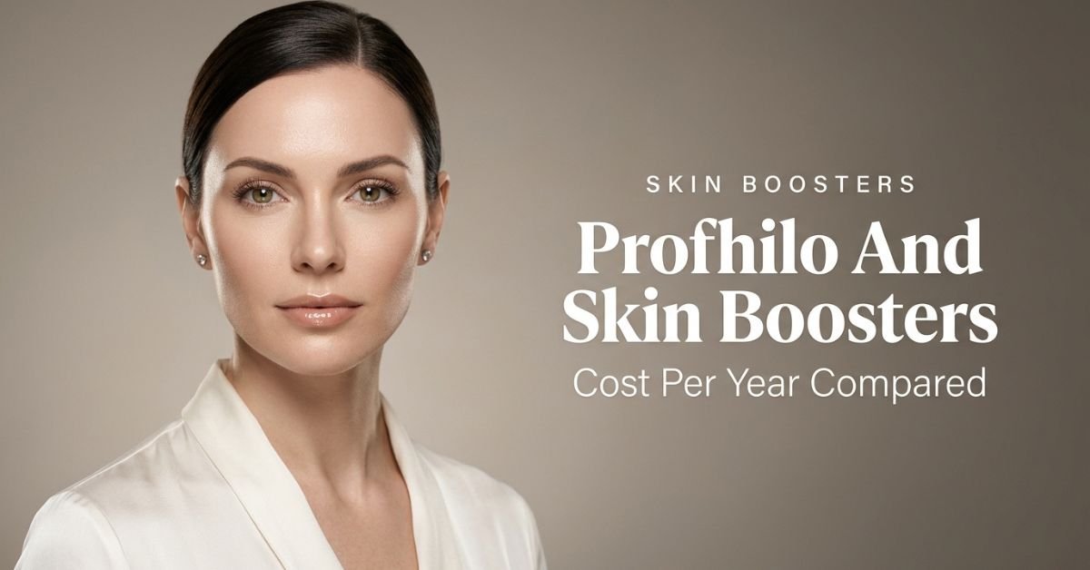 Comparing Profhilo and skin boosters results and yearly cost