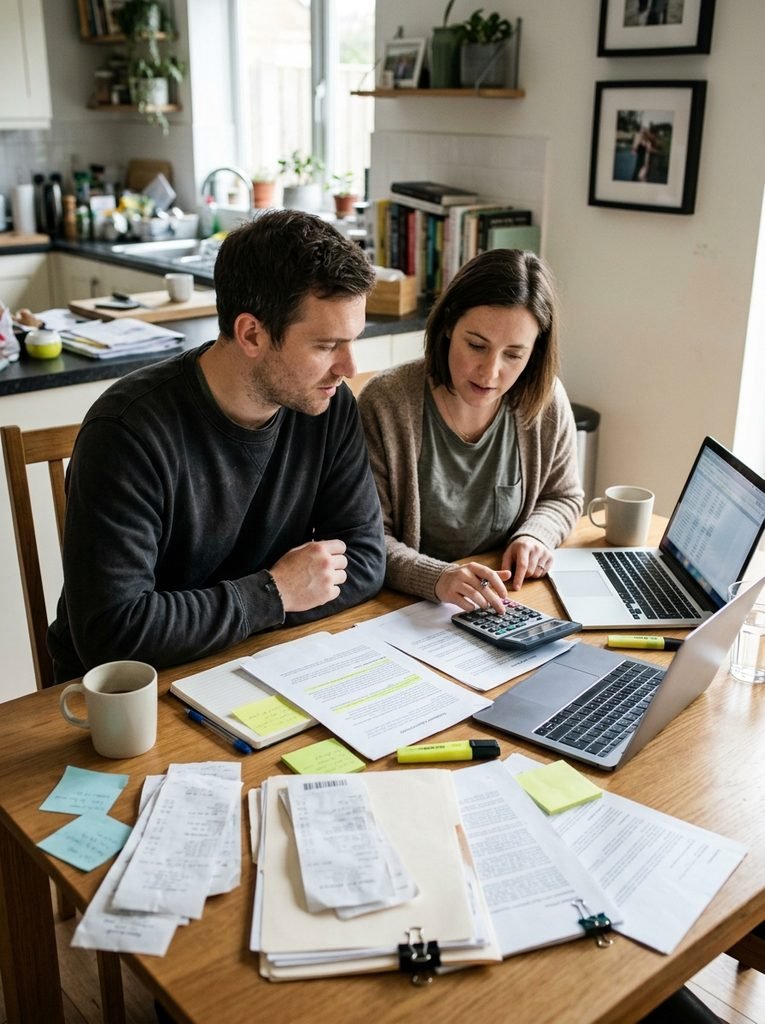 Lost Or Stolen Ring: Insurance Claim Process Step By Step 2 Couple reviewing wedding contracts 20261013230138